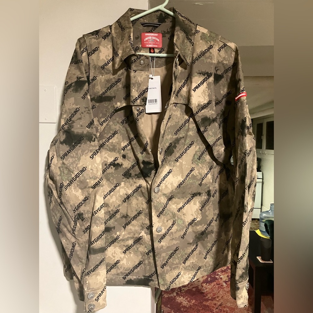 Sprayground Camo Jacket - Never Produced Again - The Journey Begins